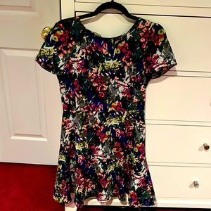 Floral jcrew dress